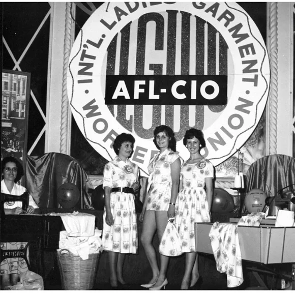 Retro blazer Mod 70’s Vintage union made ILGWU XS cropped white/blue/orange/red - Picture 8 of 8